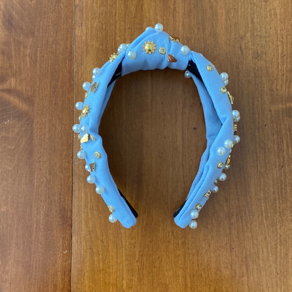 Lele Sadoughi Cloud Charm Knotted Headband - Picture 1 of 8
